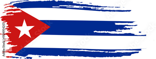 Obraz na plátne cuban flag