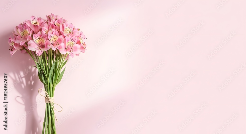 Fototapeta premium Beautiful pink flowers for mother's day celebration and gift ideas