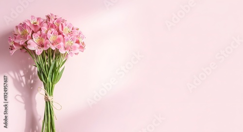 Beautiful pink flowers for mother's day celebration and gift ideas