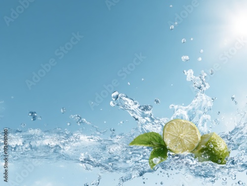Lime Mint Splash Refresh