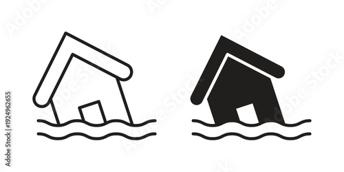 House flood icon