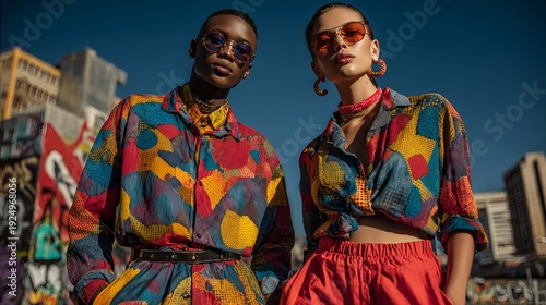 Radiant Fashion Model Showcasing Textured Textile Design at Inclusive Runway – Immersive Visual for Sustainable Style Campaign