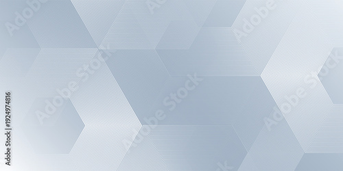 Modern background with dynamic wavy hexagon texture. suitable for wallpaper abstract