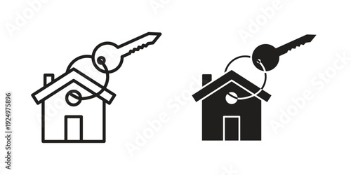 Selling or rent home icon