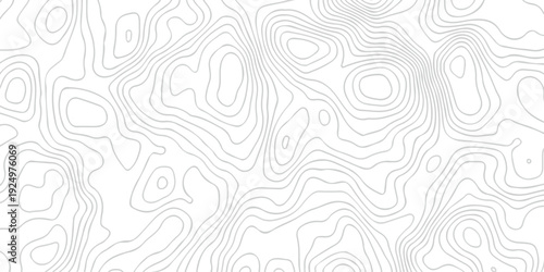 Abstract pattern with lines topographic map background. Topography and geography map grid abstract backdrop. Topographic cartography. Topographic Map. Topographic Relief.