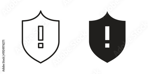 Shield exclamation icon