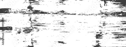 Distressed black and white grunge texture overlay background