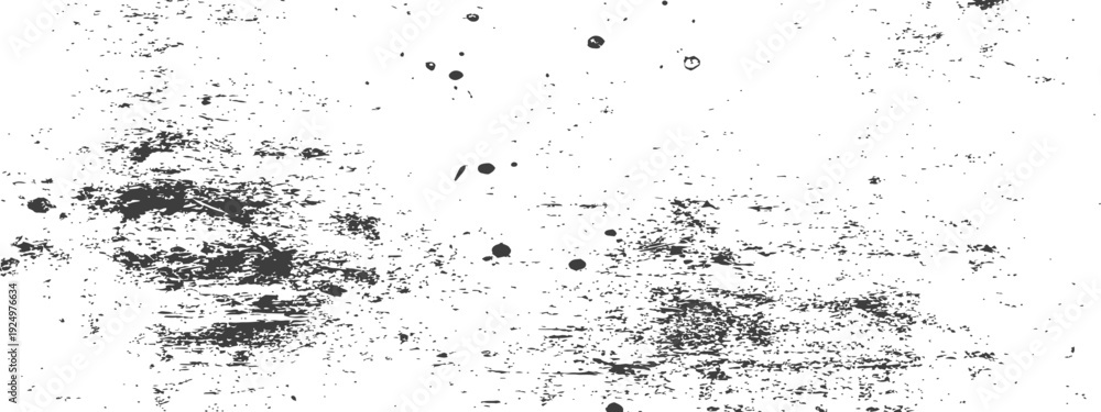 Fototapeta premium Distressed grunge texture with ink splatters and rough vintage surface effect