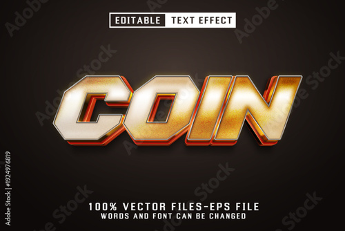 Coin 3d Text - Editable Text Effect