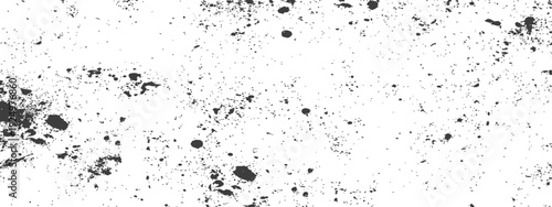 Abstract Grunge Ink Splatter Distress Overlay Texture