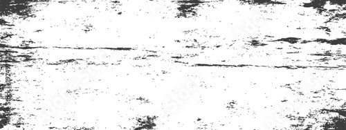 Black and White Grunge Distressed Texture Overlay Background