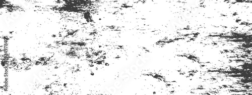 Black and white distressed grunge texture background with rough scratch overlay effect for vintage design