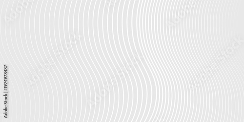 Lines white gray wave light technology texture background. Abstract big data digital concept abstract simple modern