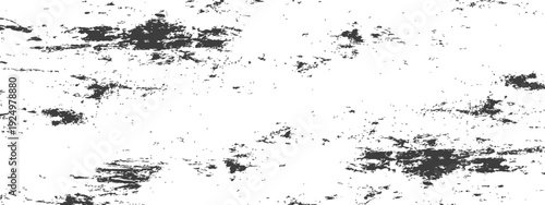 Distressed Grunge Texture Overlay Black and White Vector Background (2)