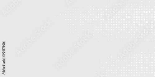 Rectangle modern white gray wave light technology texture background. Abstract big data digital concept art simple abstract