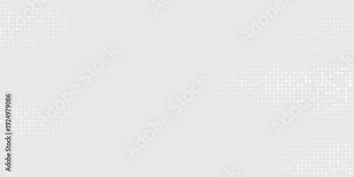 Rectangle modern white gray wave light technology texture background. Abstract big data digital concept art simple