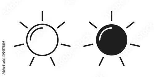 Sun icon
