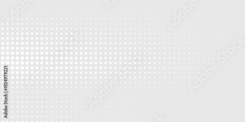 Rectangle white gray wave light technology texture background. Abstract big data digital concept abstract simple art