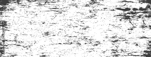 Distressed black and white grunge texture background vector with rough aged surface and dark grain pattern