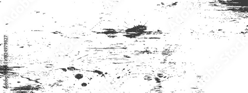 Distressed Grunge Texture Black and White Background with Scratches and Splatters