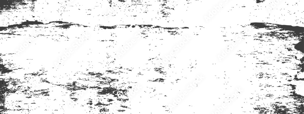 Fototapeta premium Abstract Distressed Grunge Texture Overlay Effect Black and White Rough Weathered Surface Background Element