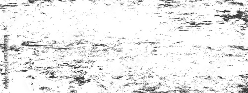 Distressed Grunge Overlay Texture Black and White Vector Background for Graphic Design Projects