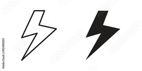 Thunder bolt icon