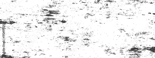 Distressed Grunge Overlay Texture Vector Background Black and White