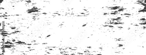 Distressed Grunge Overlay Texture Vector Background in Black and White