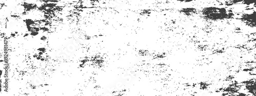 Abstract Black and White Grunge Texture Background Overlay with Distressed Rough Surface Effect