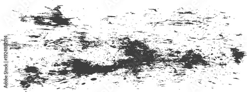 Distressed Grunge Texture Vector Overlay Abstract Black and White Ink Splatter Element Rough Grungy Background Design Resource