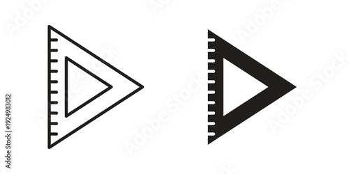 Triangle Ruler icon