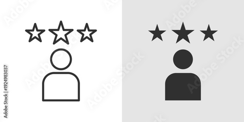 Customer Loyalty Icon representing repeat customers, brand engagement, and client retention. Stroke, filled, and colored vector illustration.