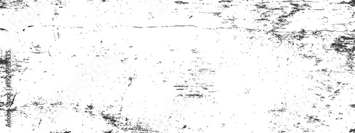Distressed Grunge Texture Overlay Black and White Rough Surface Background with Scratches Dust and Grain