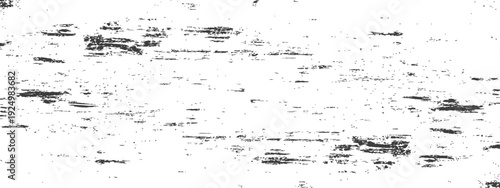 Distressed Gray Horizontal Grunge Texture Background Vector Overlay