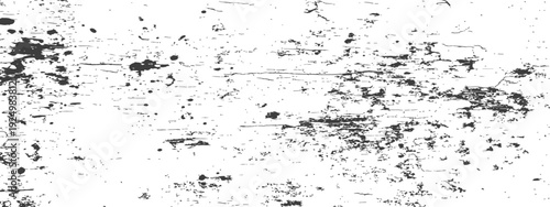 Distressed Grunge Texture Overlay Black and White Rough Weathered Surface Element for Graphic Design and Backgrounds