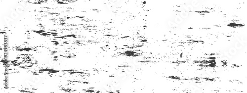 Abstract Grunge Distressed Overlay Texture White Background Design Element