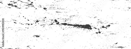 Wallpaper Mural Abstract Black and White Grunge Texture with Ink Splatters Distressed Vector Overlay Background Torontodigital.ca