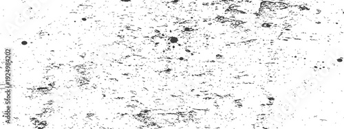 Distressed Grunge Texture Overlay Background Vector Abstract Rough Surface Design Element Black White