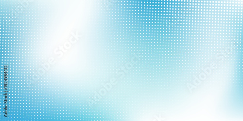 Dotted blue gradient background abstract orange grain gradation texture simple abstract art