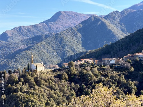 Village en Corse, Castagniccia
