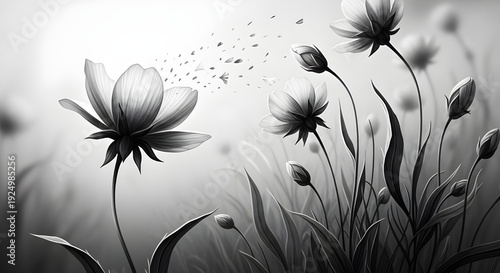 abstract floral background