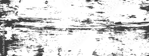 Distressed Grunge Overlay Texture Black and White Abstract Vector Background