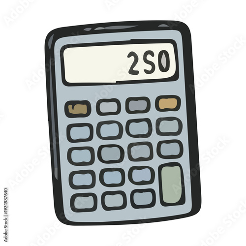 Hand-drawn Calculator Icon