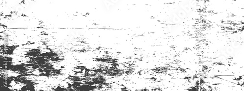 Distressed Grunge Overlay Texture Black and White Background Vector Graphic