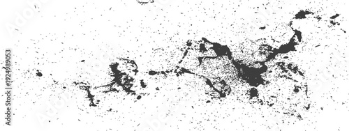 Grunge Speckled Ink Splatter Texture Overlay