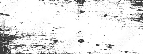 Black and White Grunge Distress Texture Overlay Background Vector