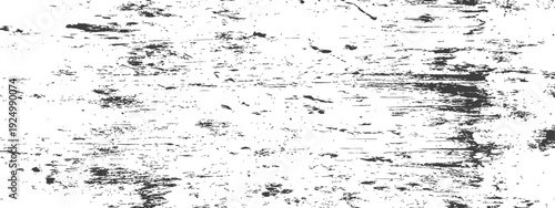 Abstract Grunge Distressed Overlay Texture Black and White Vector Background