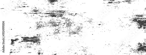 Abstract Grunge Distressed Texture Overlay Black and White Background