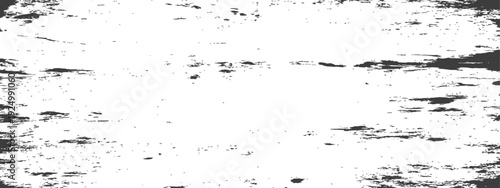 Distressed Grunge Black and White Texture Overlay Background Vector